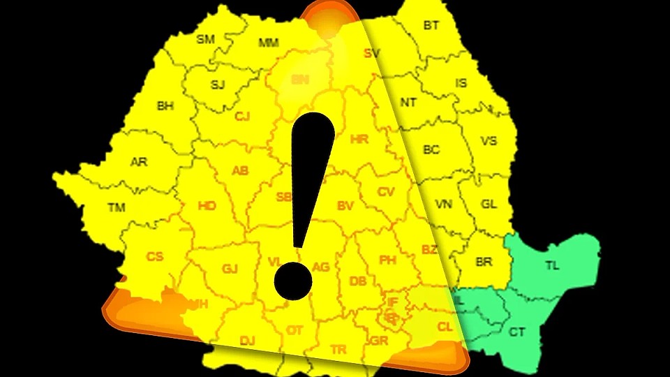 ANM. Prognoza meteo, 6 aprilie. Alertă de vreme severă. Recomandări pentru populație