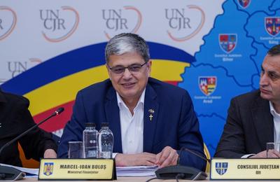 Marcel Boloş, discuţie cu reprezentanţii Consiliilor Judeţene pe tema finanţării autorităţilor locale şi a proiectelor derulate cu fonduri europene / Ministrul Finanţelor afirmă că anul 2024 aduce cea mai mare pondere a investiţiilor în PIB de până acum