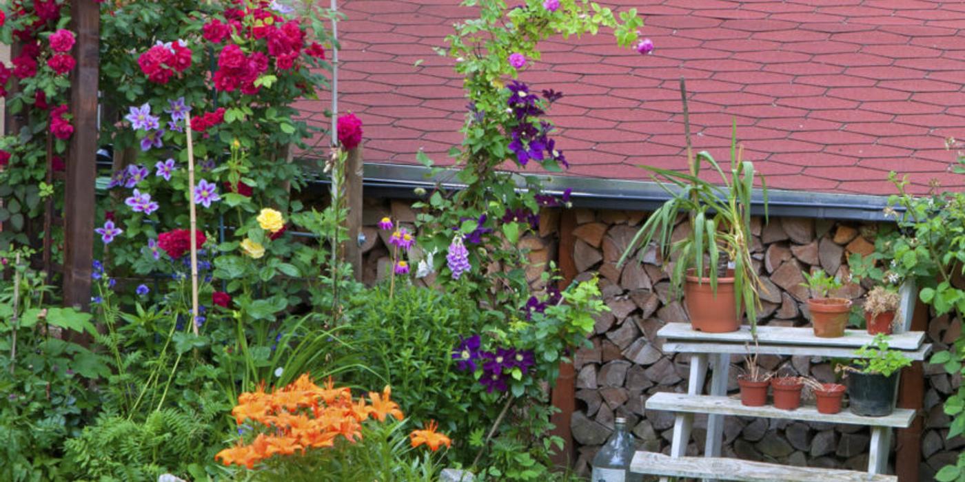 Cum faci o grădină mică să pară mare?