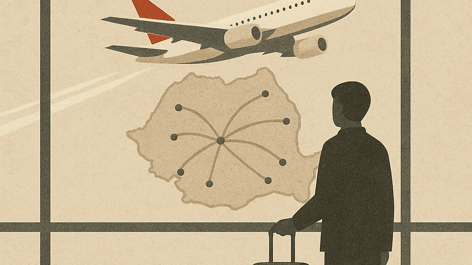 Romania’s air travel boom: Record passenger numbers and top routes in 2025