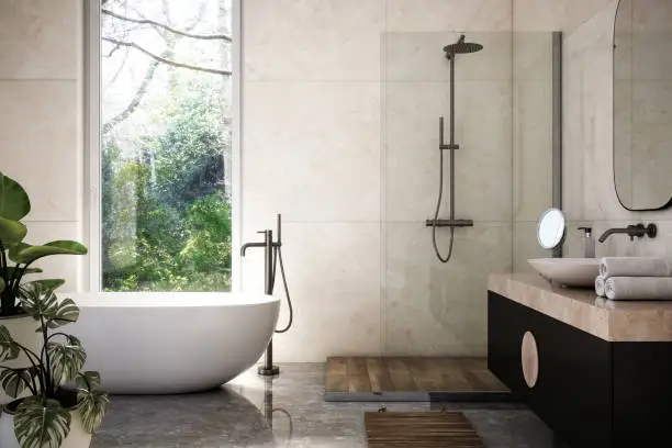 Designing a Bathroom Based on Size