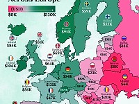 Care vor fi cele mai bogate țări europene până în 2030?
