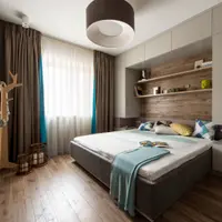 Impresionanta amenajare a unui apartament de 2 camere transformat in 3 camere