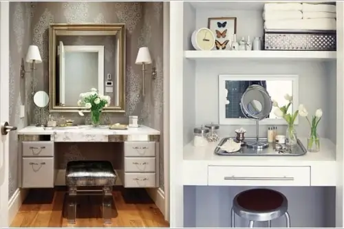 Cum sa amenajezi o zona de make-up in dormitor