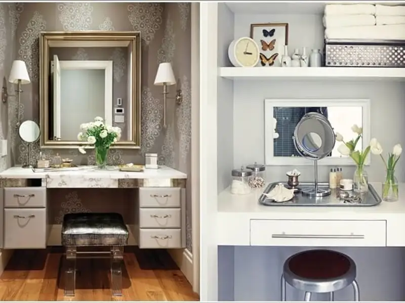 Cum sa amenajezi o zona de make-up in dormitor