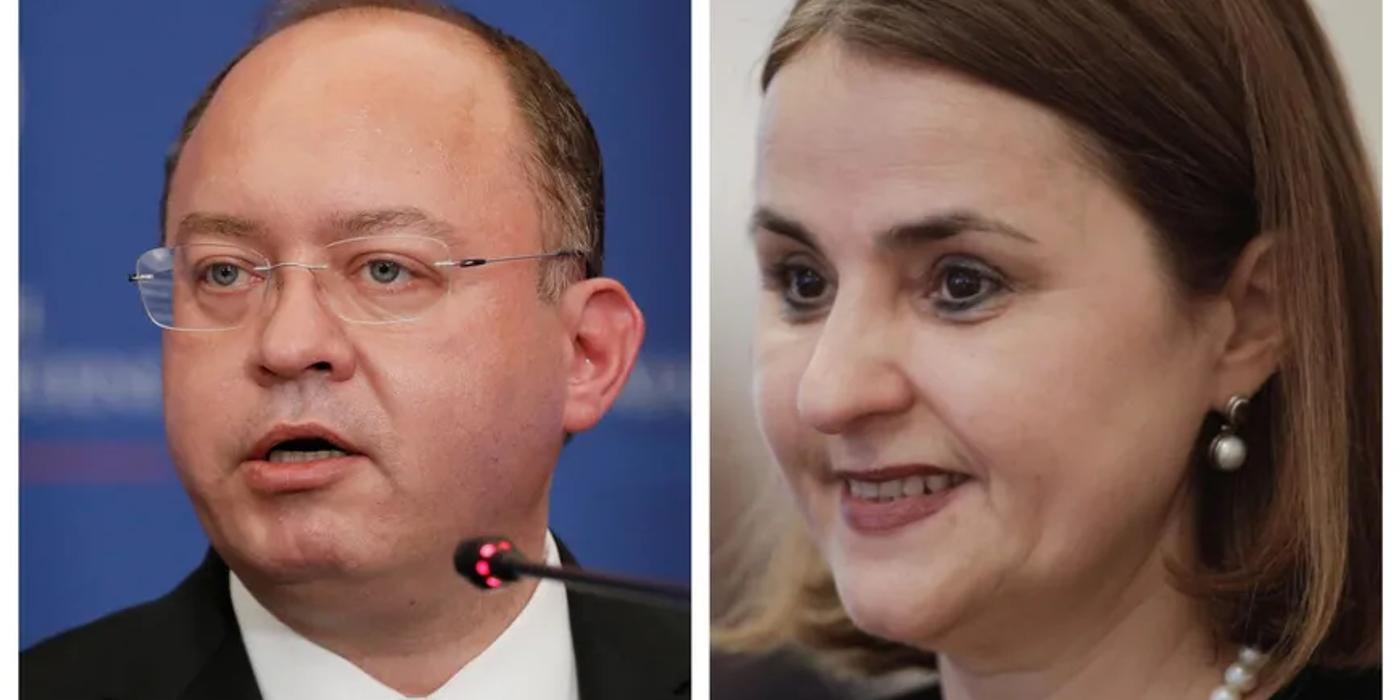 Schimbare „post pe post” cu Aurescu şi Odobescu. Fostul ministru de externe a fost numit consilier al lui Iohannis, pe locul Luminiţei Odobescu, care i-a preluat fotoliul în Executiv