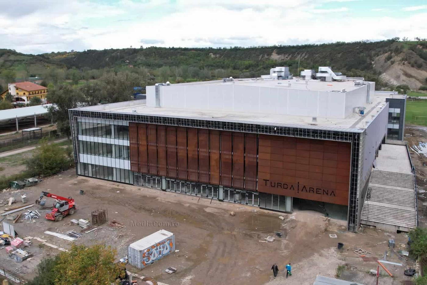 A crescut valoarea lucrărilor la Turda Arena
