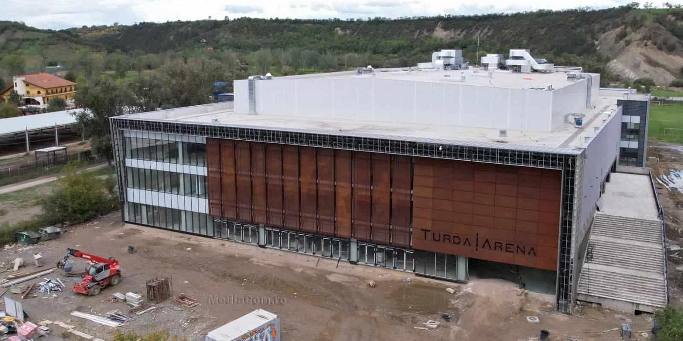 A crescut valoarea lucrărilor la Turda Arena