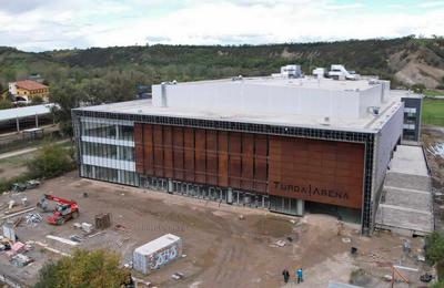 A crescut valoarea lucrărilor la Turda Arena