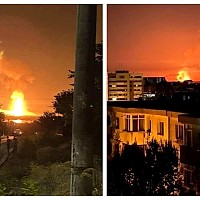 Atacurile rușilor în Ucraina, vizibile din România: alertă RO-Alert pentru risc de cădere a obiectelor din aer