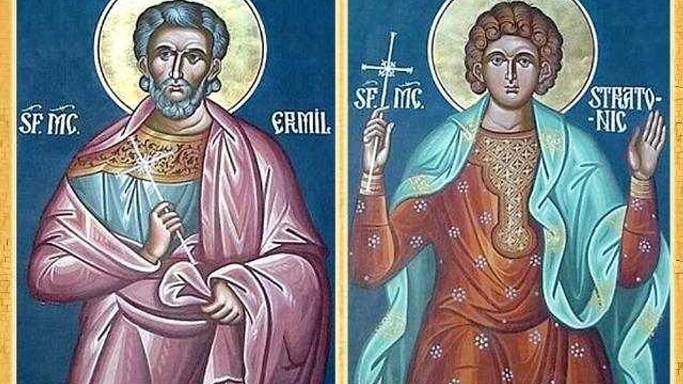 Calendarul zilei 13 ianuarie: Sfinții Mucenici Ermil și Stratonic