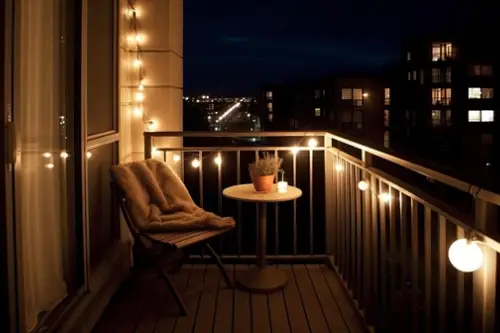 Sfaturi privind iluminarea eficientă a unui balcon
