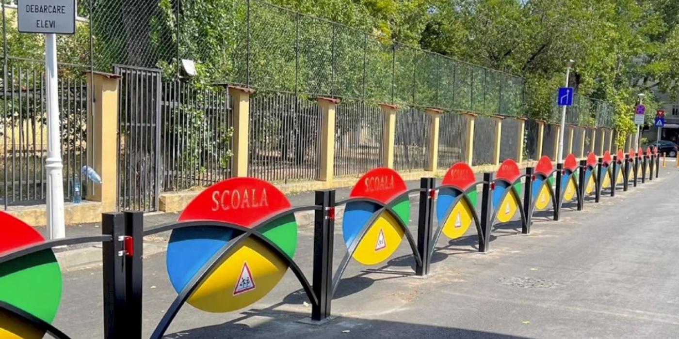 Un nou sistem „KissRide” este gata în Sectorul 6. Acesta a fost montat la Școala „Orizont”