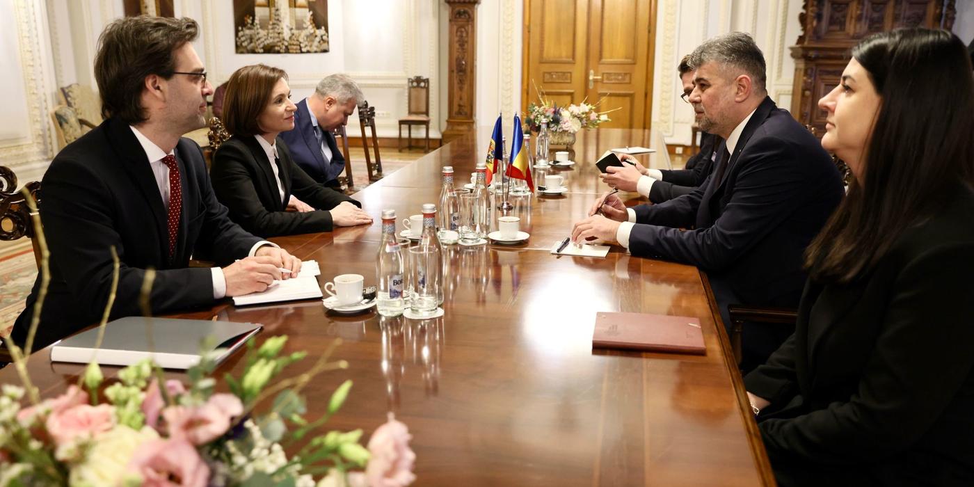 Marcel Ciolacu i-a transmis Maiei Sandu că intenţionează să includă în viitorul program de guvernare un plan economic concret care să sprijine investiţiile româneşti în Republica Moldova