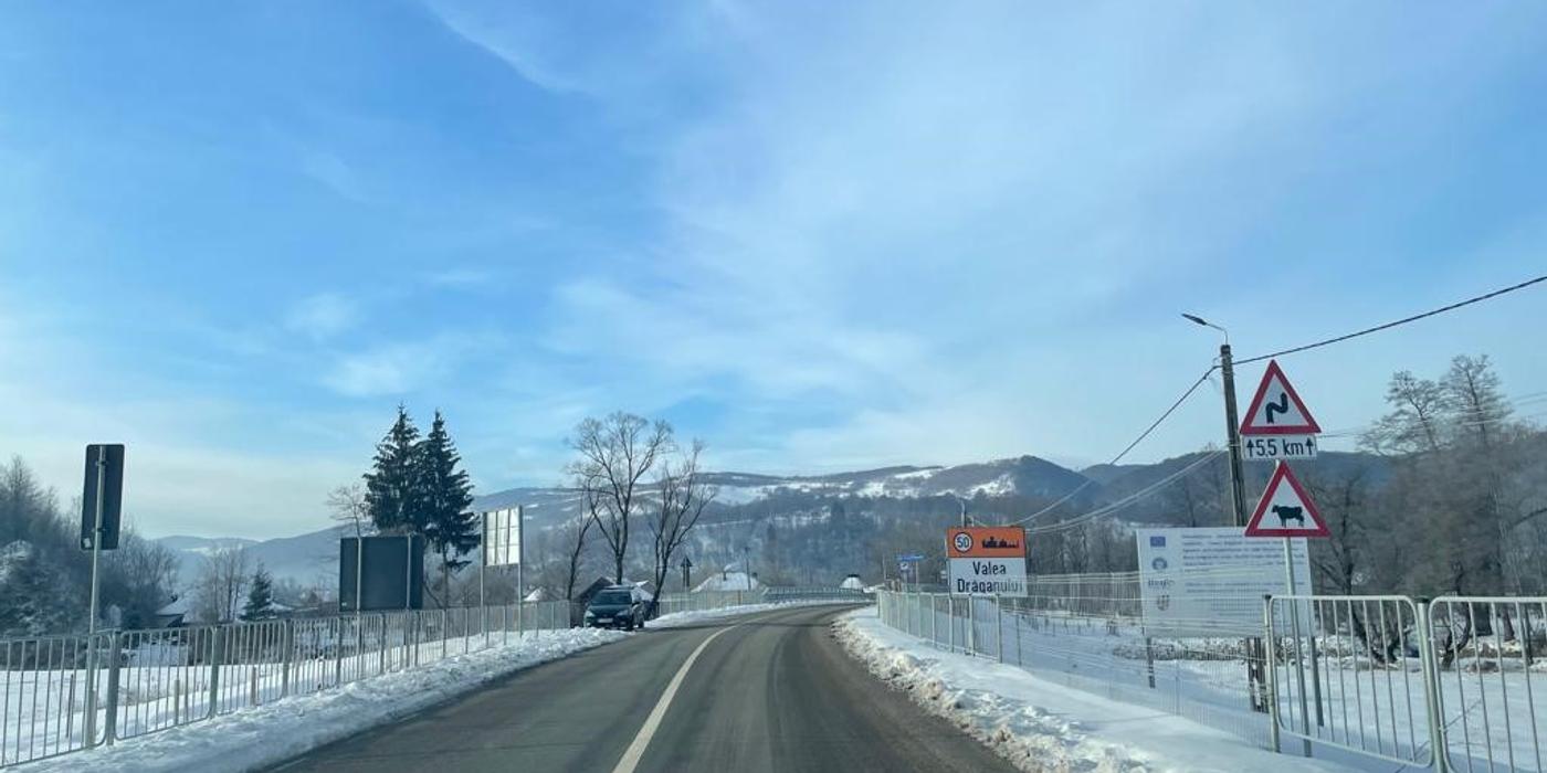 Drumurile din județul Cluj nu sunt blocate, dar se circulă în condiții de iarnă