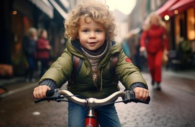 Mersul pe bicicletă și copiii cu probleme motorii