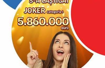 Loteria Română: Marele premiu la Joker, în valoare de peste 5,86 milioane de euro, câştigat/ Biletul norocos a fost jucat în Cluj-Napoca şi a costat 20,5 lei
