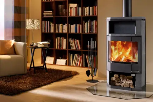 Soba pe lemne extrem de moderna