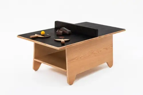 Idei pentru living: Masa de ping pong si masuta de cafea 2in1