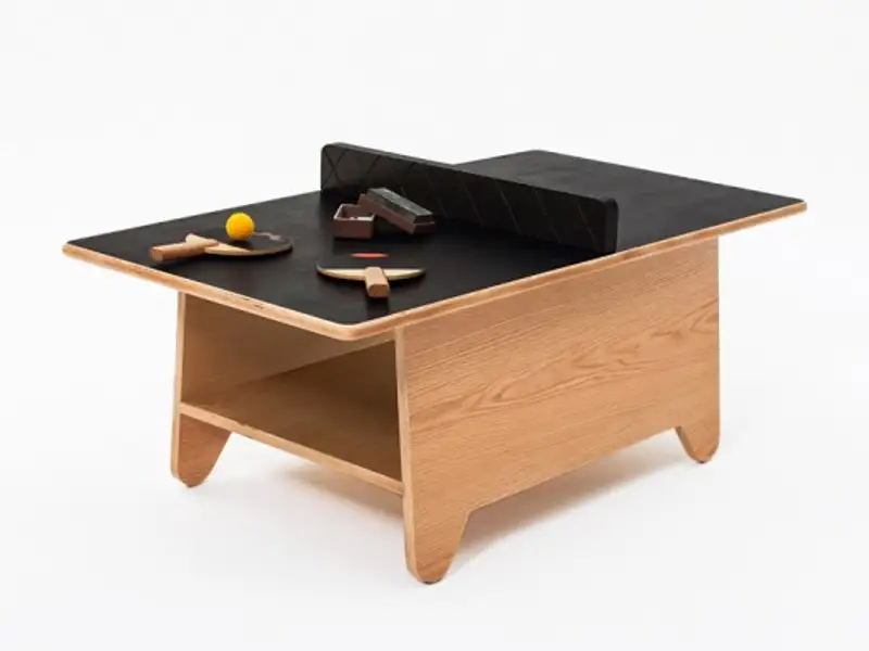 Idei pentru living: Masa de ping pong si masuta de cafea 2in1