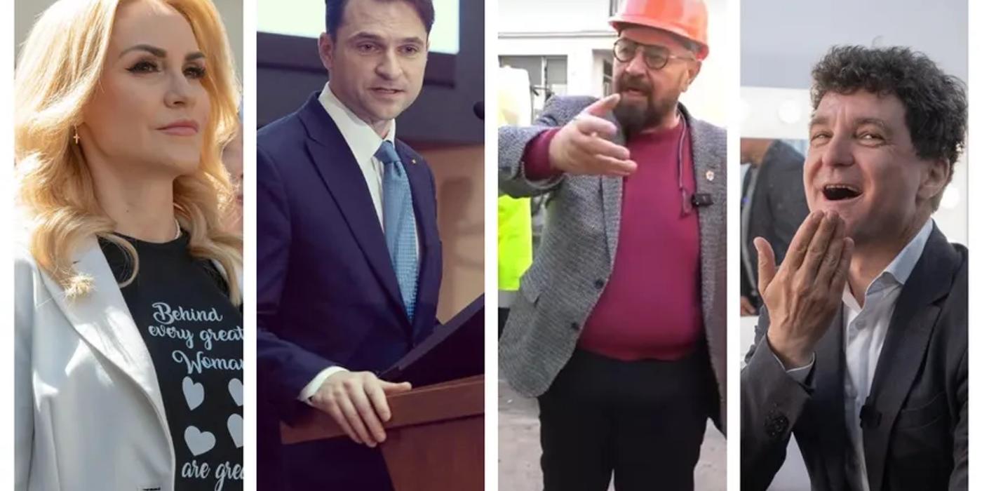 Sondaj SOCIOPOL: Nicuşor Dan 37%, Gabriela Firea 22%, Piedone 22%, Mihai Enache 7%