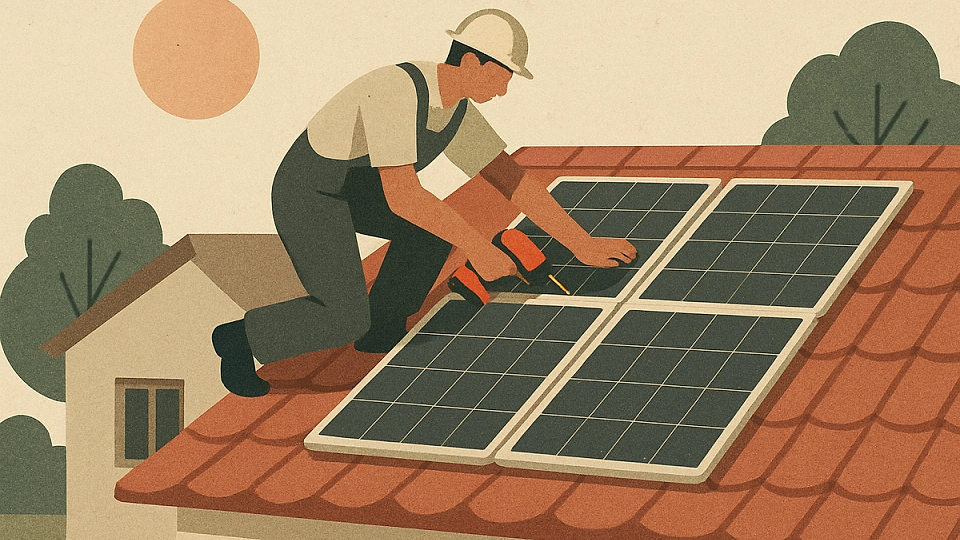 Montarea panourilor solare acasă: ce ar trebui să știi