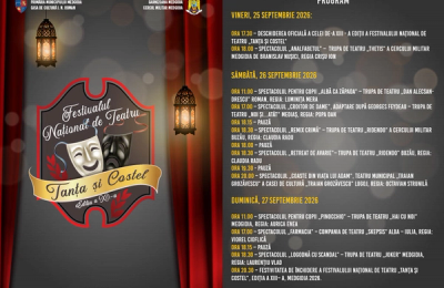 Festivalul Național de Teatru „Tanța și Costel”, ediția a XIII-a, la Medgidia. Program și etimologia cuvantului teatru