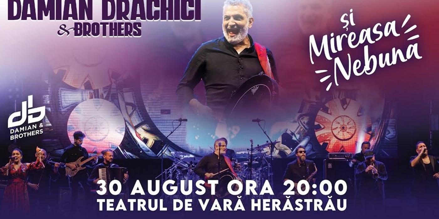 Damian Drăghici Brothers prezintă un nou spectacol la Grădina de Vară Herăstrău