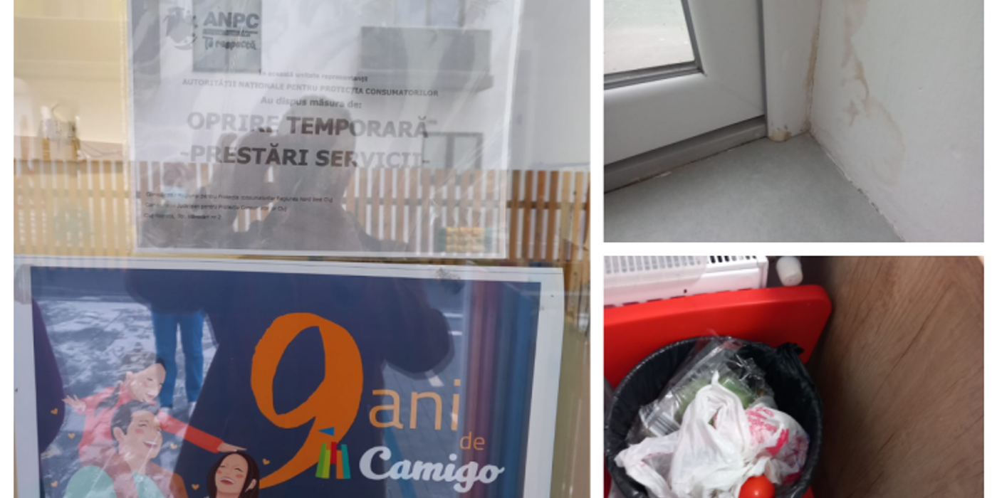 Grădinița cu program prelungit „Camigo 3” din Cluj-Napoca, amendată și închisă temporar de ANPC