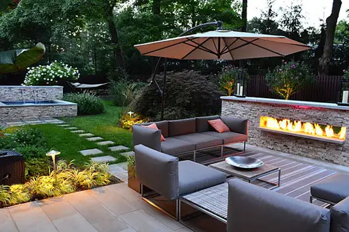 Design geometric pentru gradina