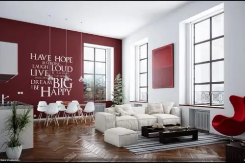 16 modele moderne de tapet pentru livingul tau