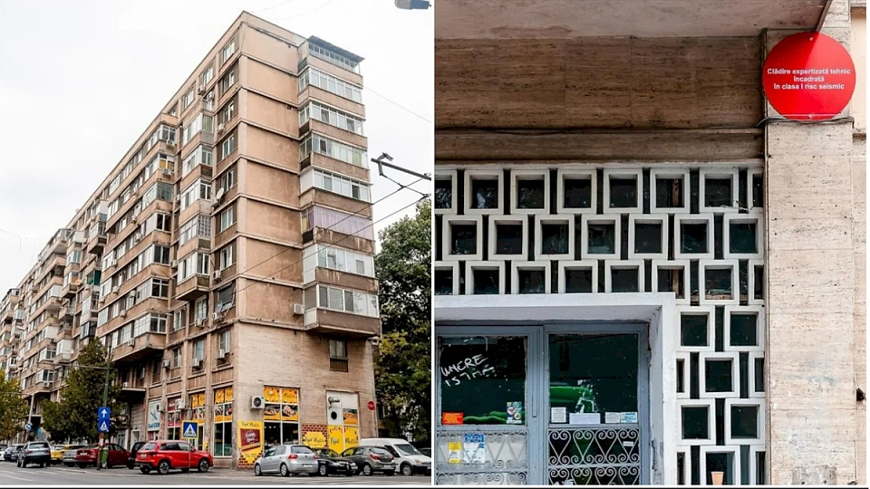 Bloc cu bulină roșie din Sectorul 1 va fi consolidat: 10 scări, peste 500 de apartamente și 900 de locatari