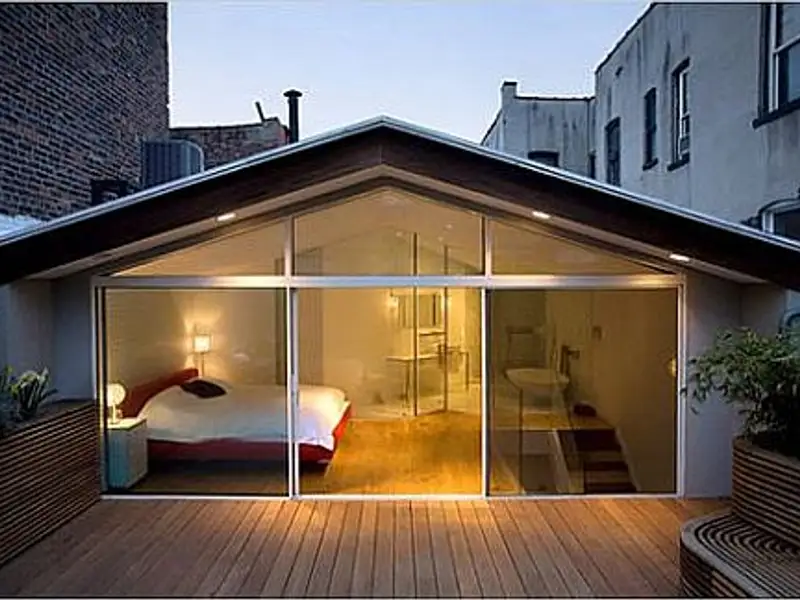 O sinagoga transformata intr-un penthouse modern