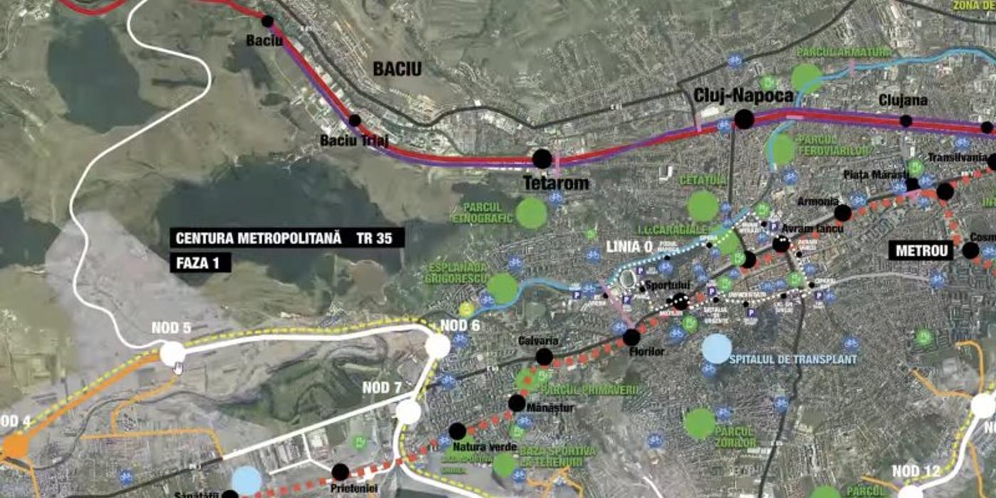 Costurile pentru realizarea centurii metropolitane din Cluj-Napoca vor fi actualizate. Proiectul va fi dezbătut în ședința Consiliului Local de vineri, 5 aprilie 2024