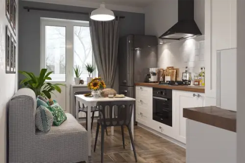 Apartament de 50 mp model de amenajare pentru un interior functional