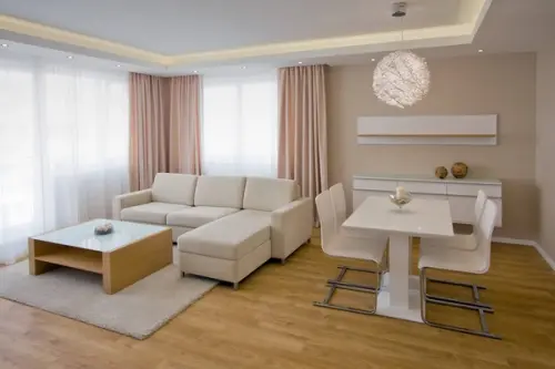 Culori neutre intr-o amenajare de 2 camere