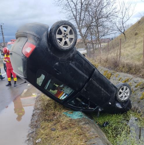 Un accident rutier s-a produs în această dimineață pe raza localității Cetan, comuna Vad