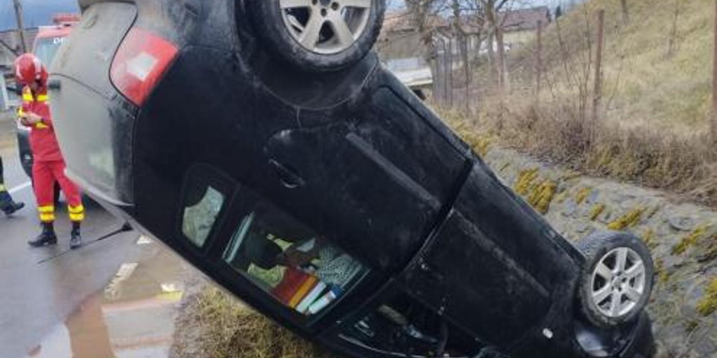 Un accident rutier s-a produs în această dimineață pe raza localității Cetan, comuna Vad