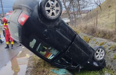Un accident rutier s-a produs în această dimineață pe raza localității Cetan, comuna Vad