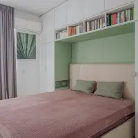 Apartament de trei camere amenajat in nuante pastelate pentru o familie tanara din Bucuresti