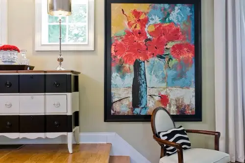 Mobilier vintage integrat in decorul casei