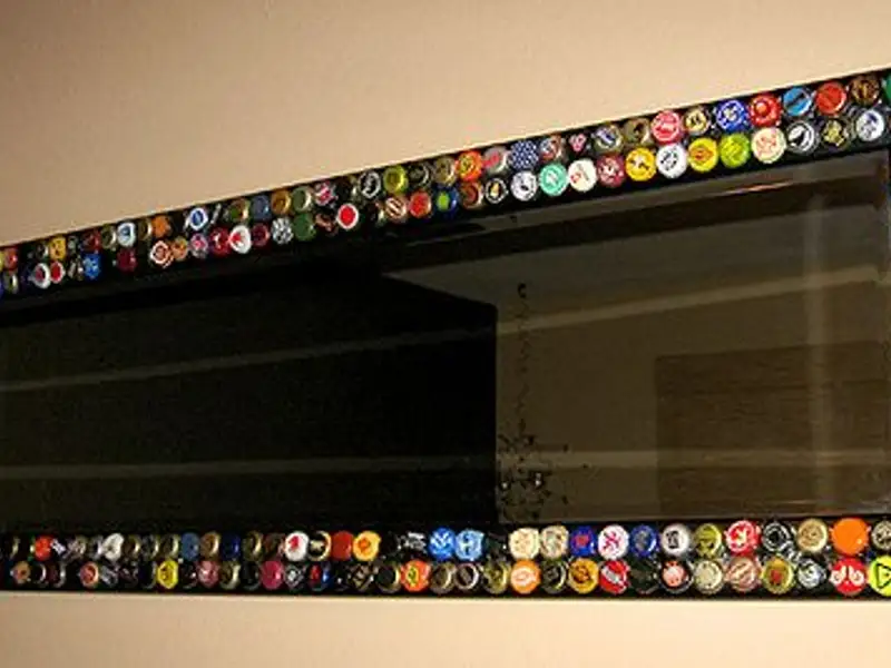 16 idei creative pentru casa ta, realizate din capace si dopuri de la sticle (DIY)