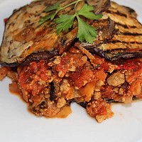 Musaca de vinete grecească/ turcească, rețeta clasică, vegană