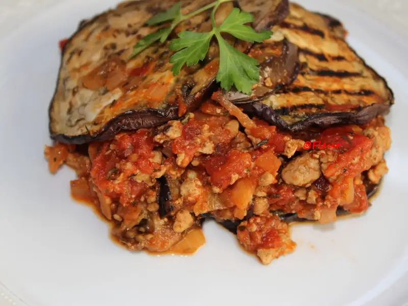 Musaca de vinete grecească/ turcească, rețeta clasică, vegană