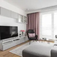 Amenajare eleganta pentru un apartament de 2 camere si 50 metri patrati