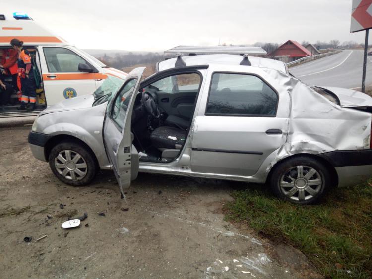 Accident rutier, vineri dimineața, 1 decembrie, la Topa Mică