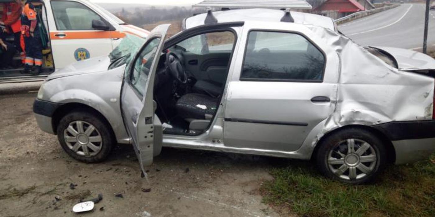 Accident rutier, vineri dimineața, 1 decembrie, la Topa Mică