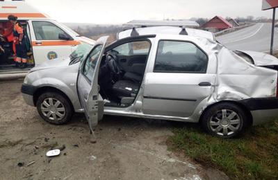 Accident rutier, vineri dimineața, 1 decembrie, la Topa Mică