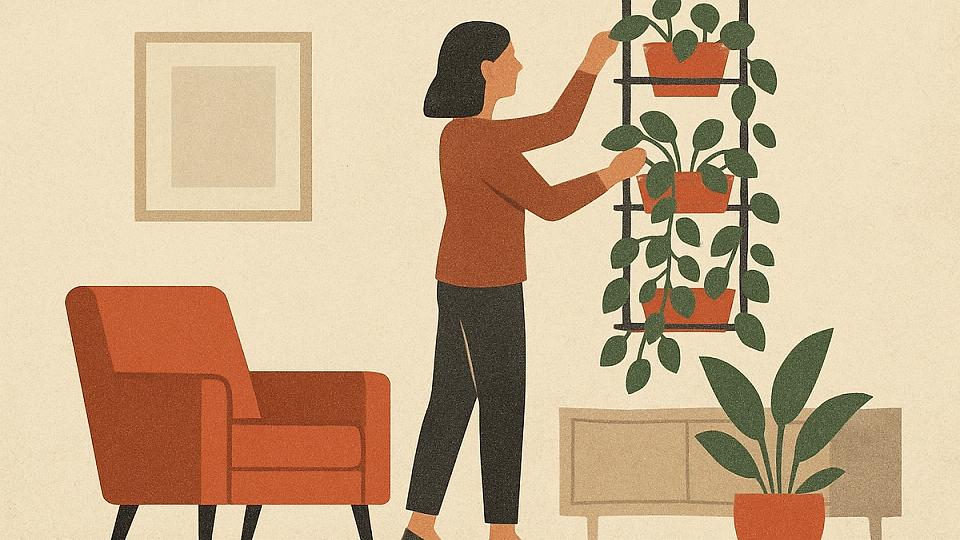 Integrarea plantelor verticale în decorul tău