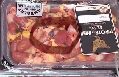 Comisarii ANPC au găsit salmonella în mai multe produse din carne de pui din diverse magazine, printre care Penny Colentina, Penny Bucureştii Noi şi Metro Băneasa / Loturile respective au fost retrase de la comercializare FOTO